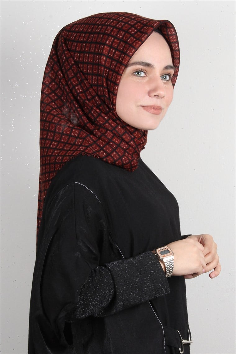 Pamuklu Trend Eşarp 1745-3