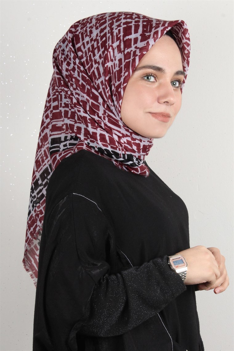 Pamuklu Trend Eşarp 1747-3