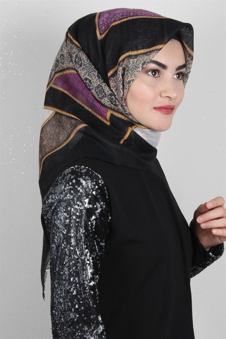 Pamuklu Trend Eşarp 1749-15