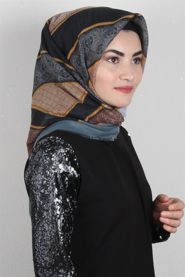 Pamuklu Trend Eşarp 1749-2