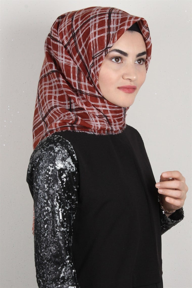 Pamuklu Trend Eşarp 1751-13