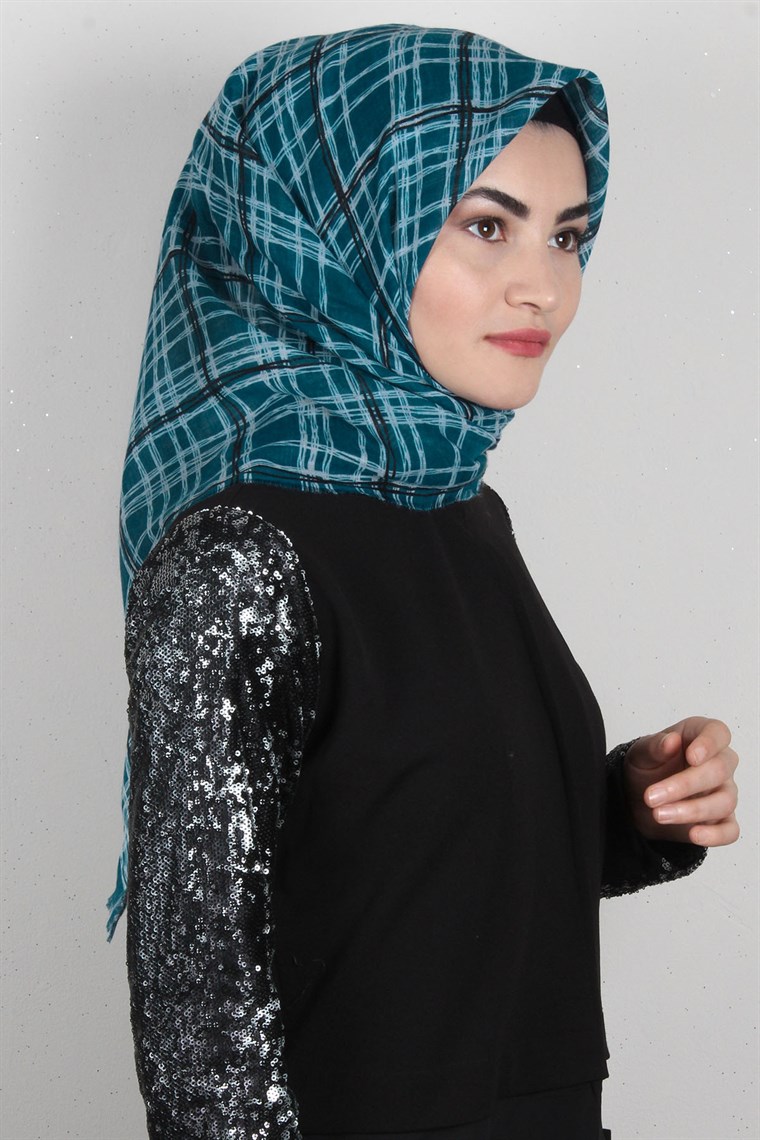 Pamuklu Trend Eşarp 1751-15