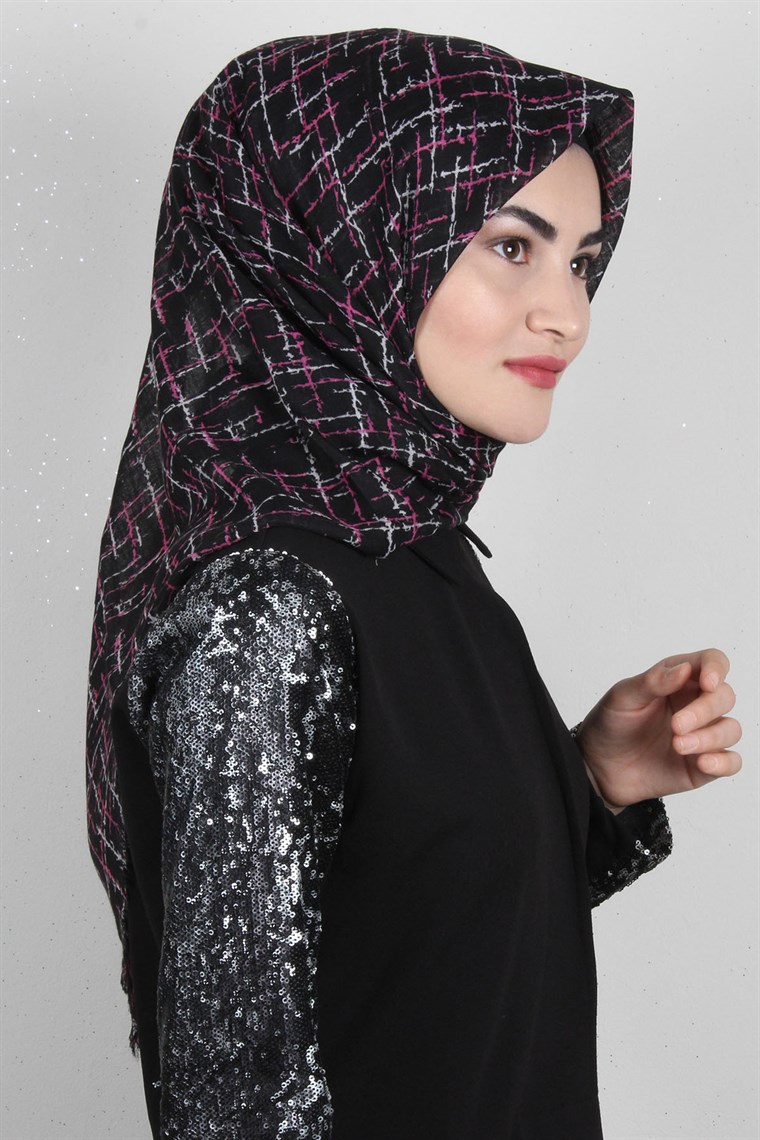 Pamuklu Trend Eşarp 1752-12