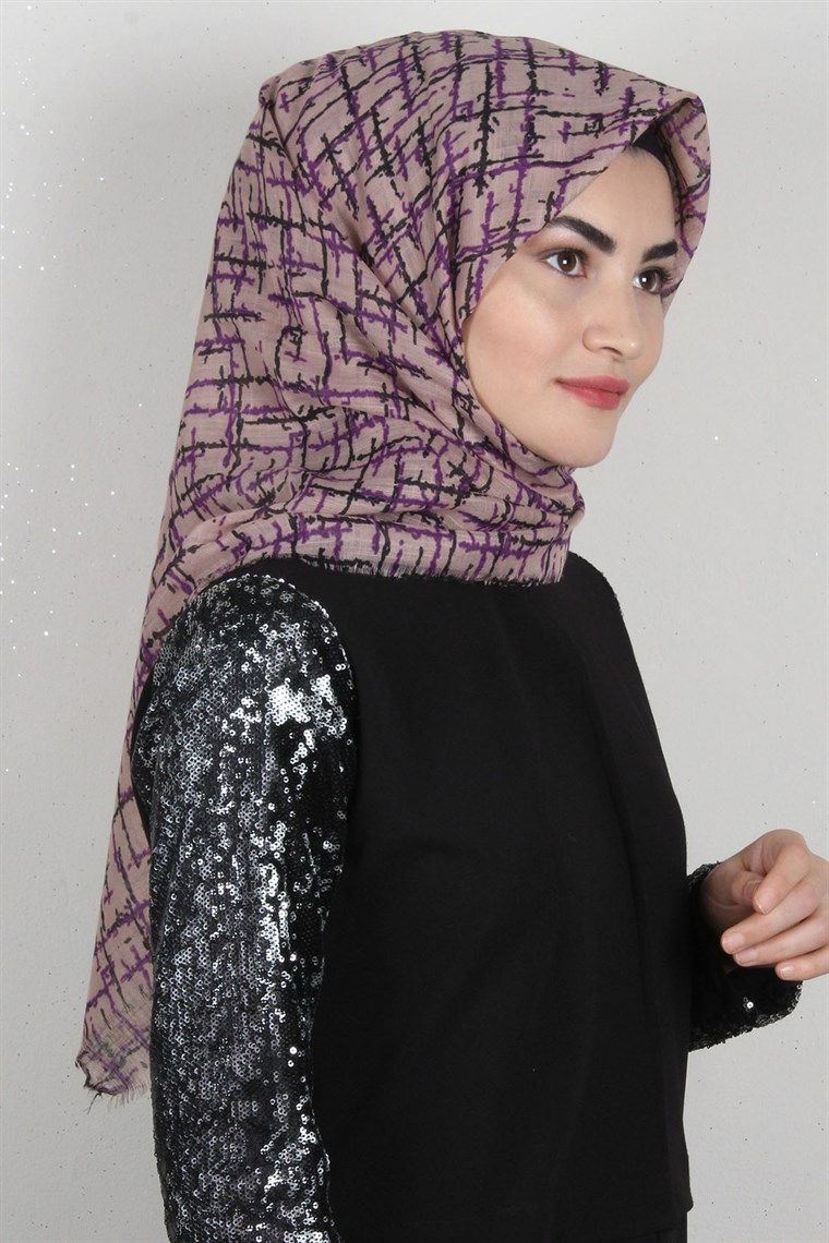 Pamuklu Trend Eşarp 1752-3