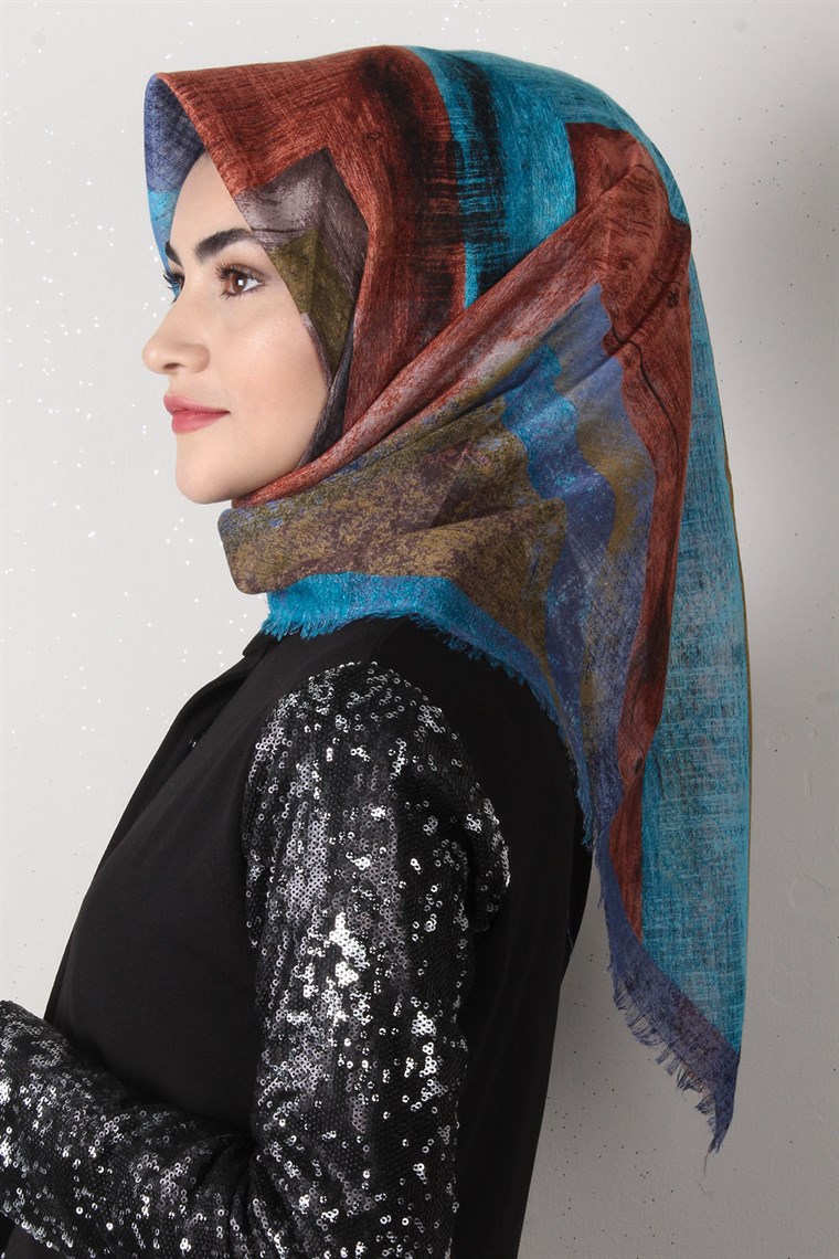 Pamuklu Trend Eşarp 1754-12