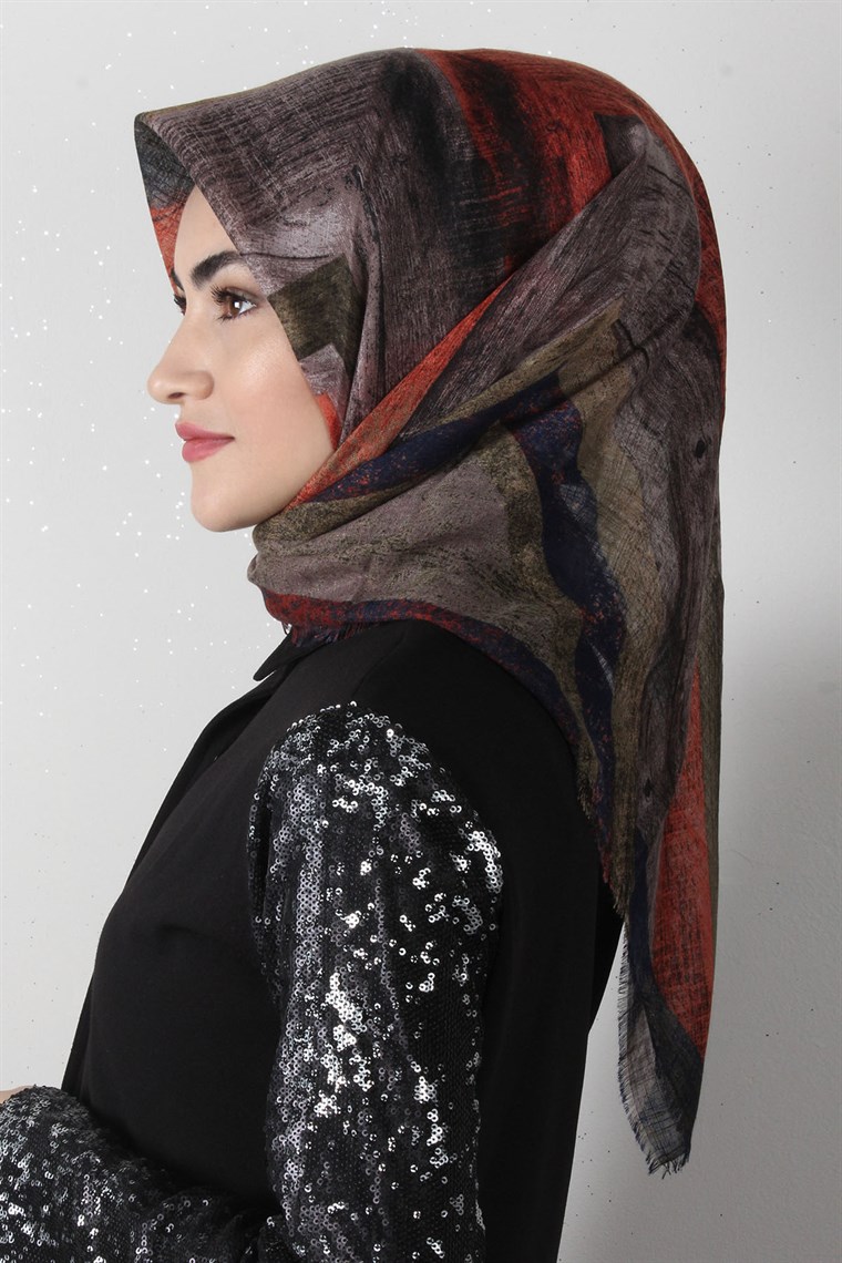 Pamuklu Trend Eşarp 1754-15