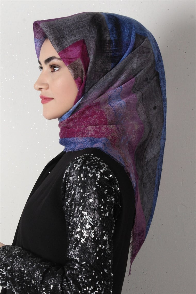 Pamuklu Trend Eşarp 1754-3