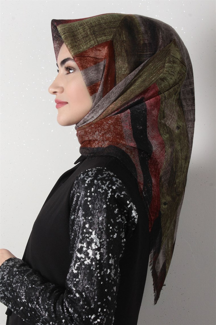 Pamuklu Trend Eşarp 1754-4