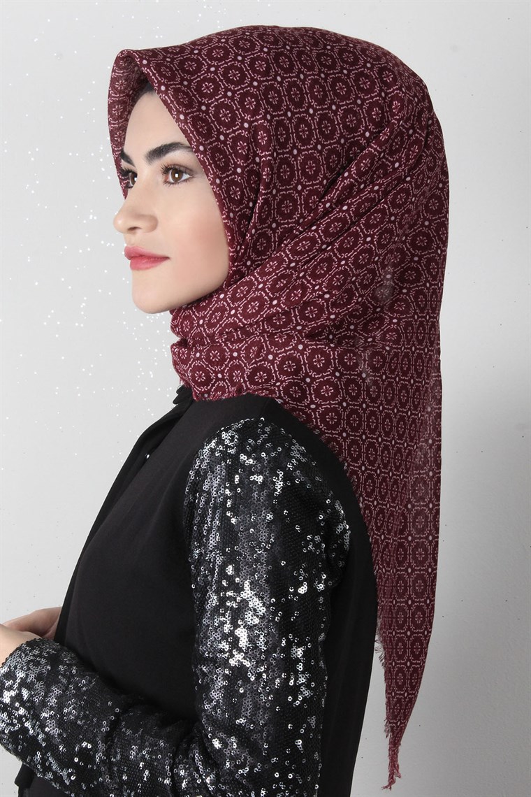 Pamuklu Trend Eşarp 1756-3