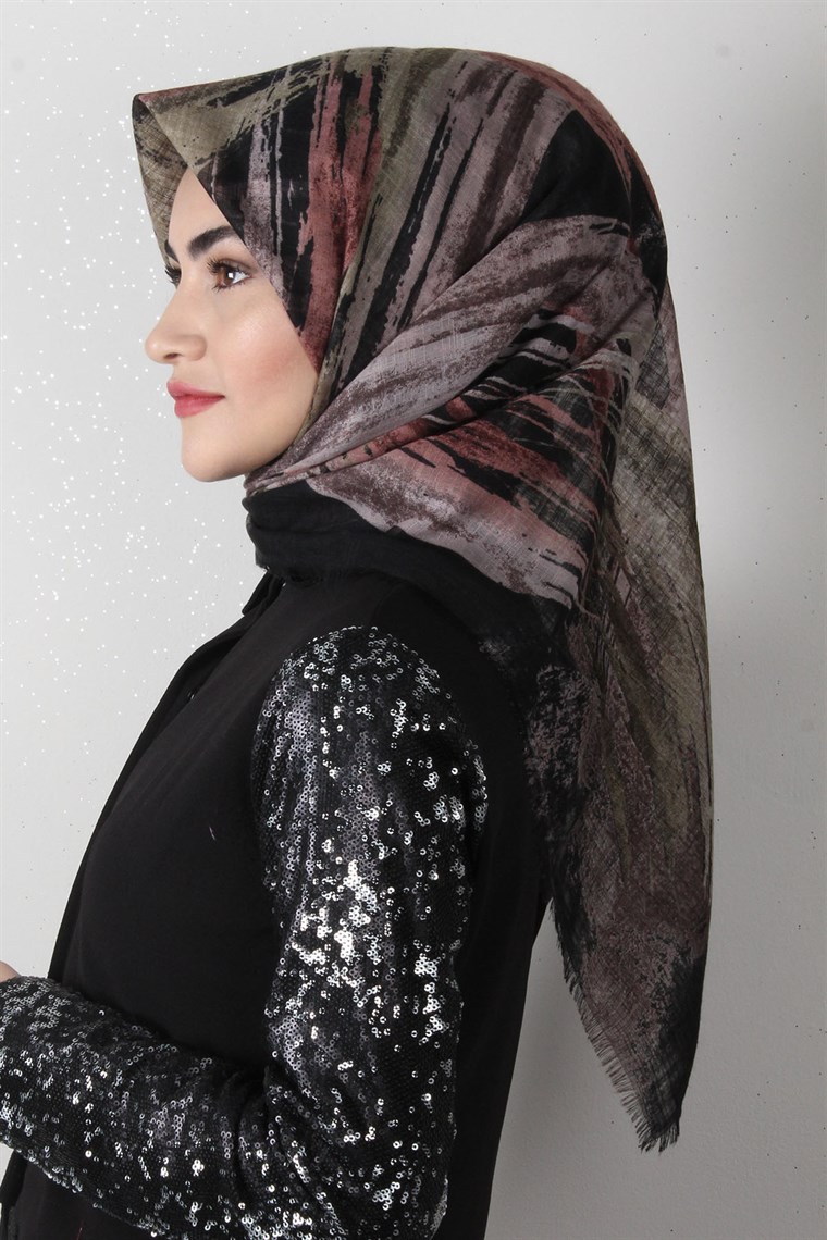 Pamuklu Trend Eşarp 1757-12