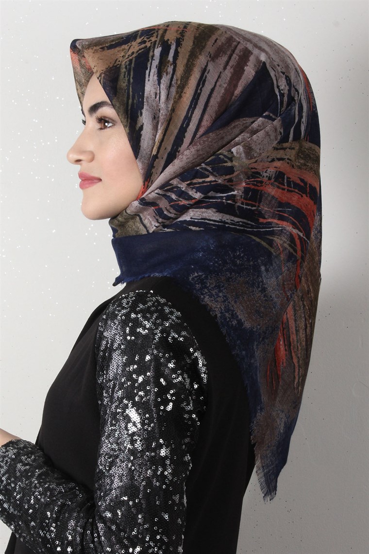 Pamuklu Trend Eşarp 1757-14