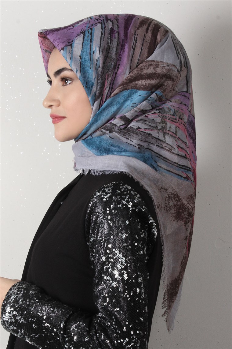 Pamuklu Trend Eşarp 1757-16