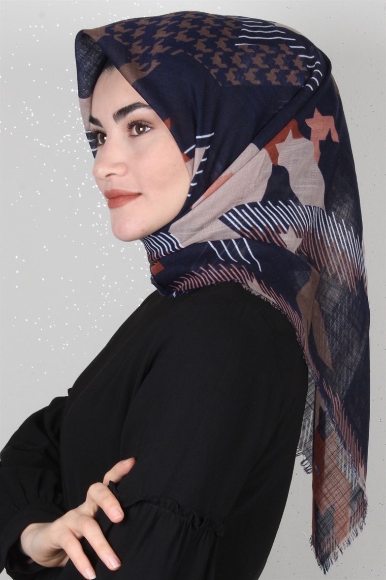 Pamuklu Trend Eşarp 1758-5