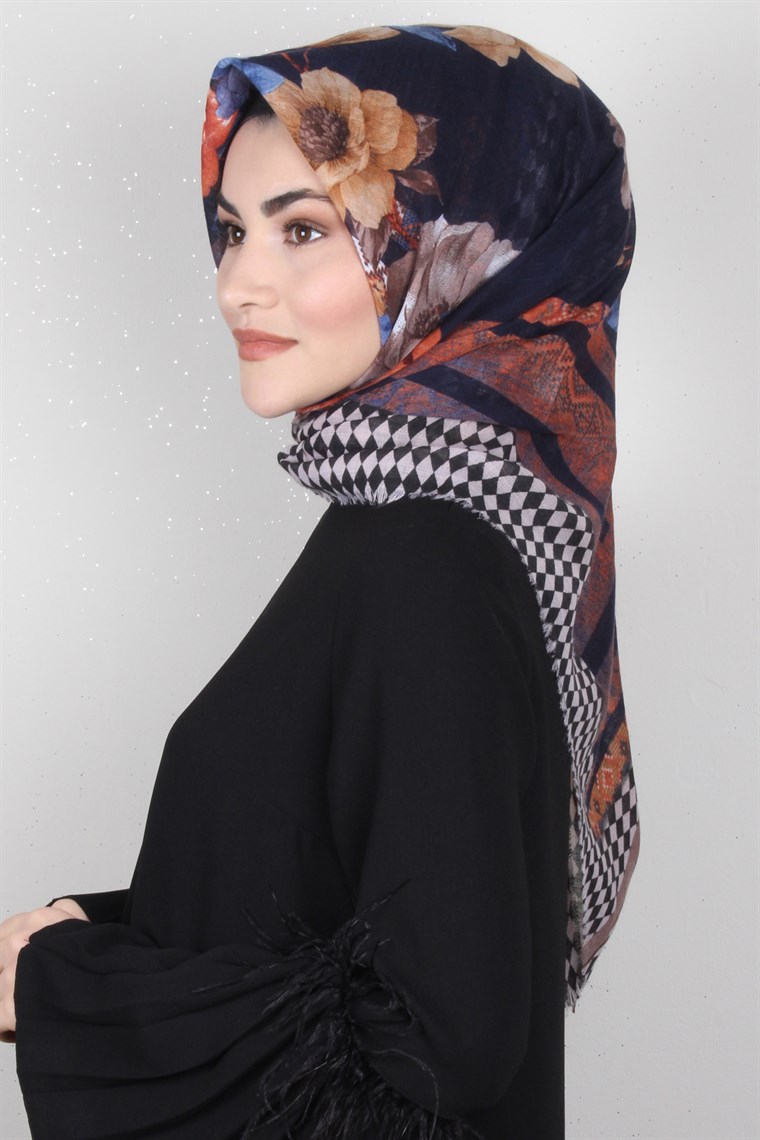 Pamuklu Trend Eşarp 1759-14