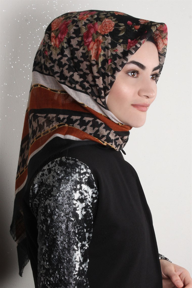 Pamuklu Trend Eşarp 1760-12