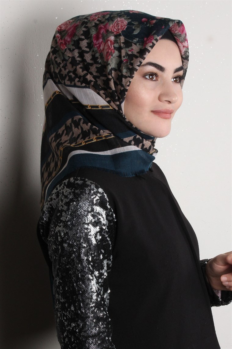 Pamuklu Trend Eşarp 1760-14