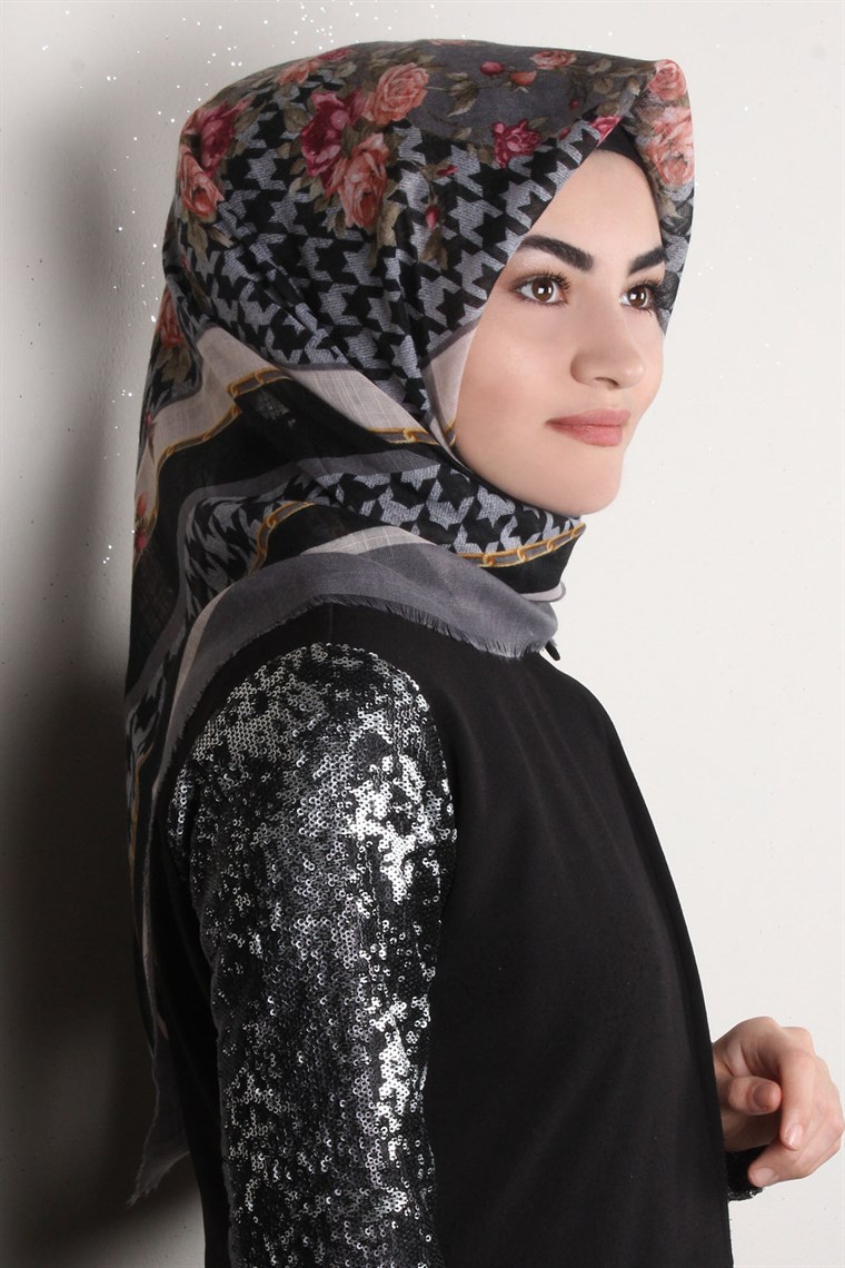 Pamuklu Trend Eşarp 1760-17