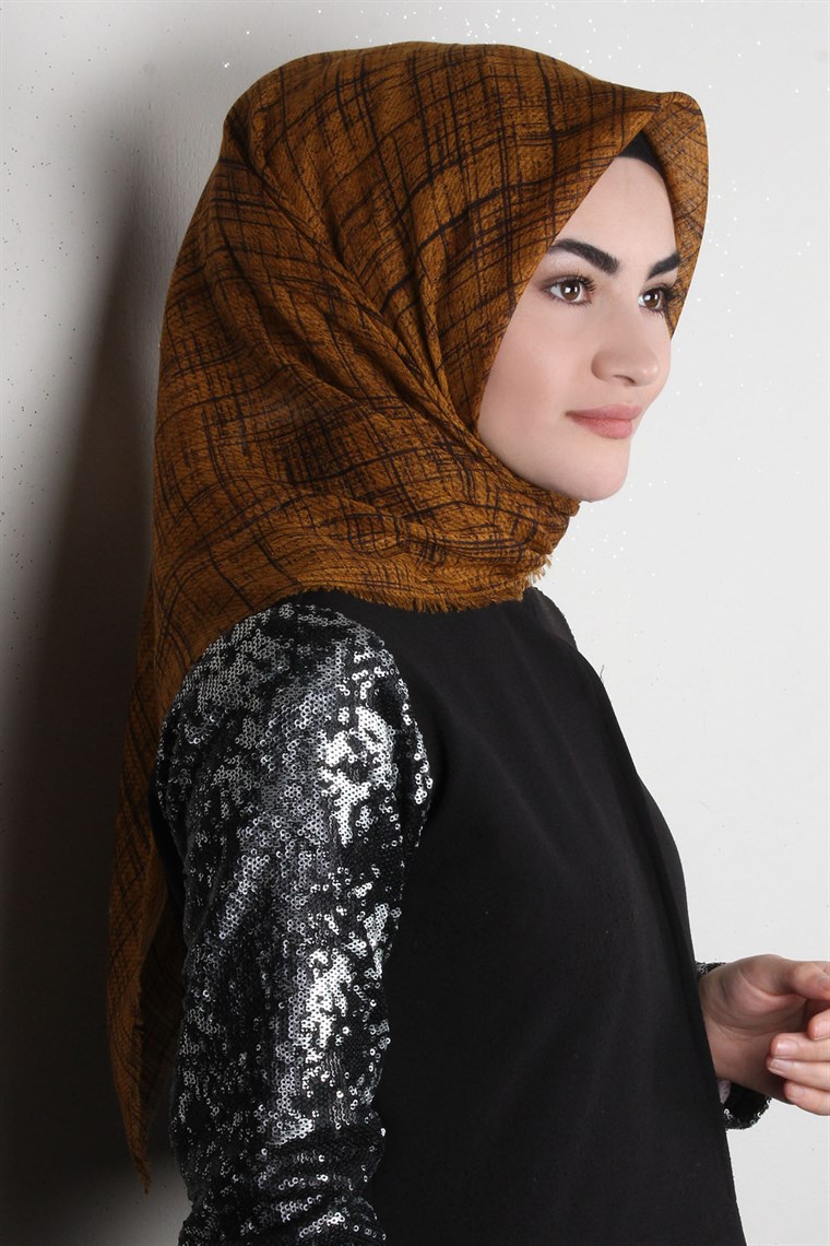 Pamuklu Trend Eşarp 1761-10