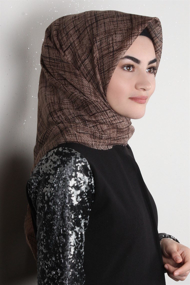 Pamuklu Trend Eşarp 1761-12