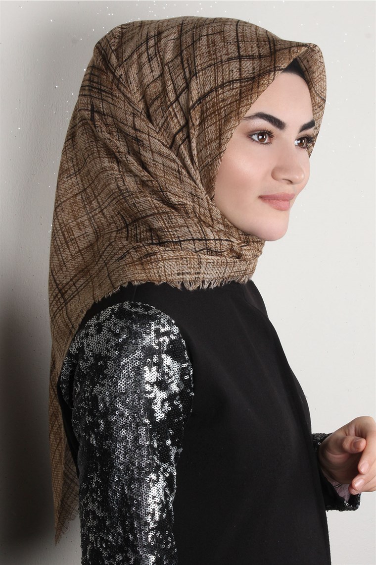 Pamuklu Trend Eşarp 1761-15