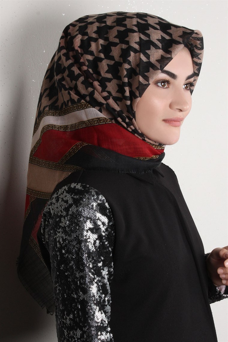 Pamuklu Trend Eşarp 1762-10