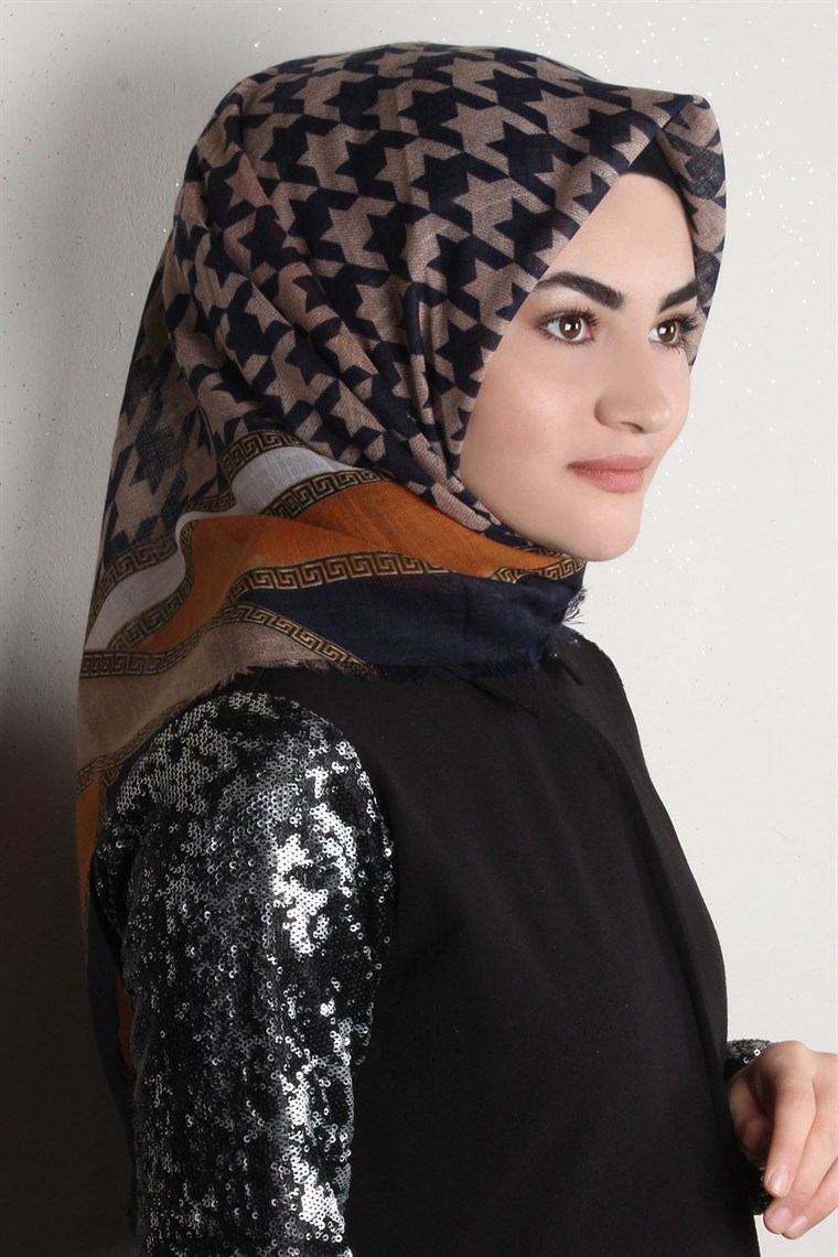 Pamuklu Trend Eşarp 1762-11