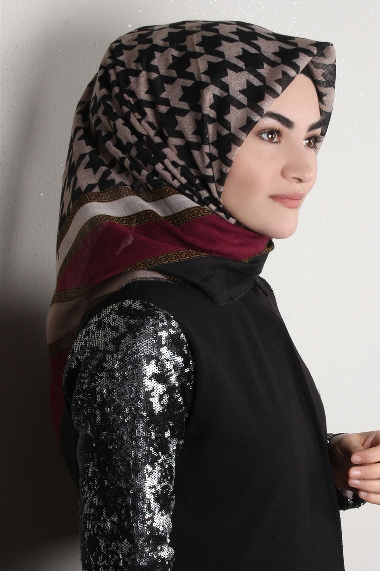 Pamuklu Trend Eşarp 1762-12