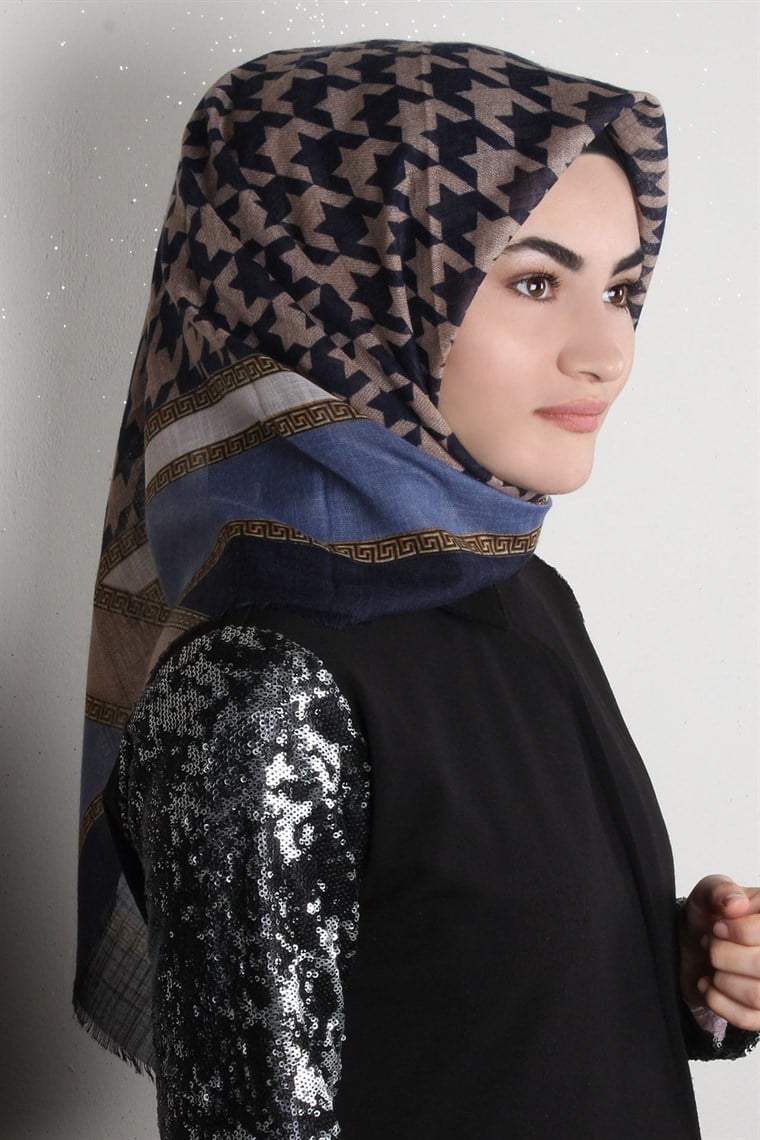 Pamuklu Trend Eşarp 1762-13