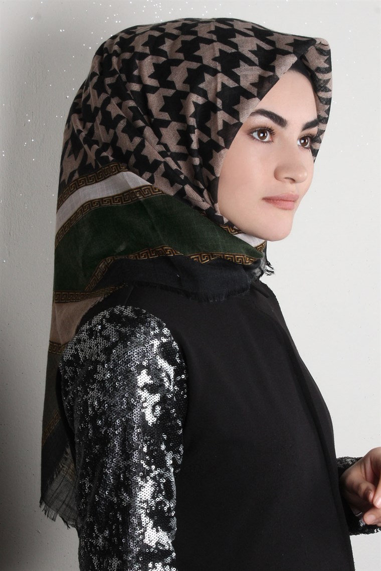 Pamuklu Trend Eşarp 1762-14