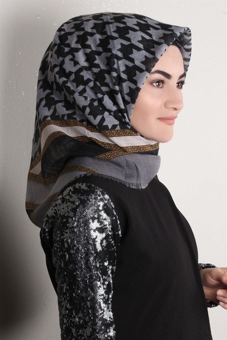 Pamuklu Trend Eşarp 1762-15