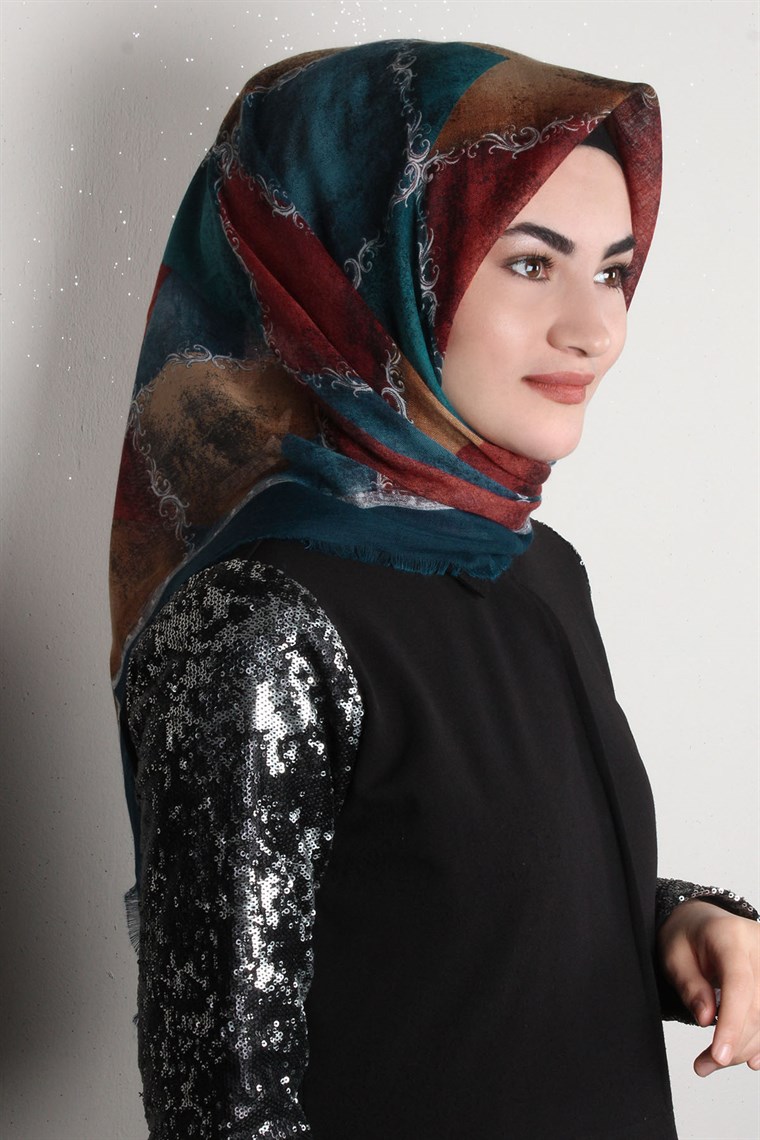 Pamuklu Trend Eşarp 1763-11