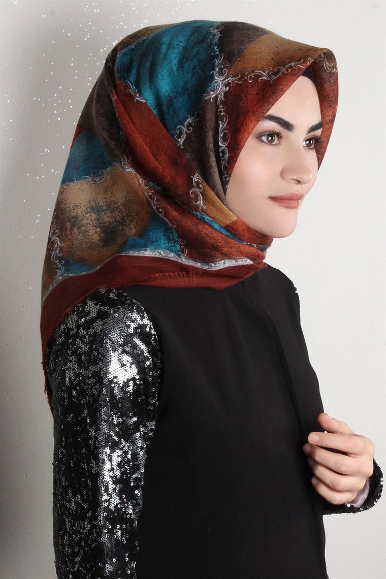 Pamuklu Trend Eşarp 1763-3