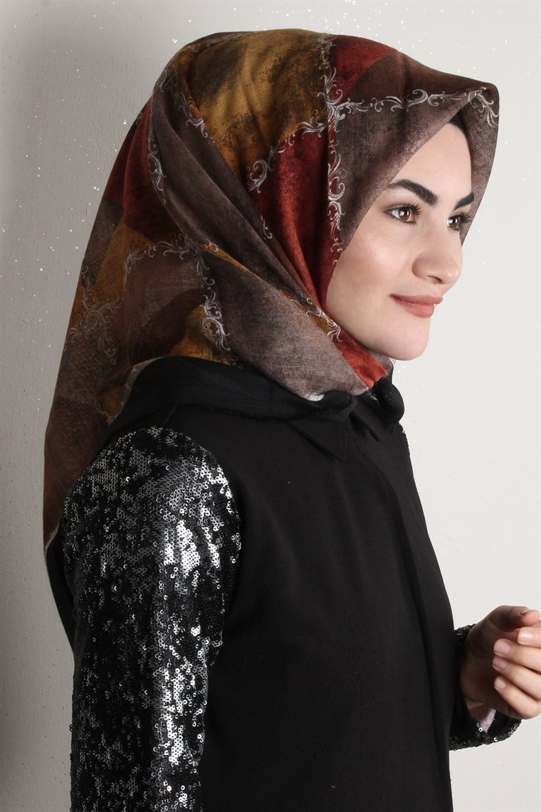 Pamuklu Trend Eşarp 1763-6