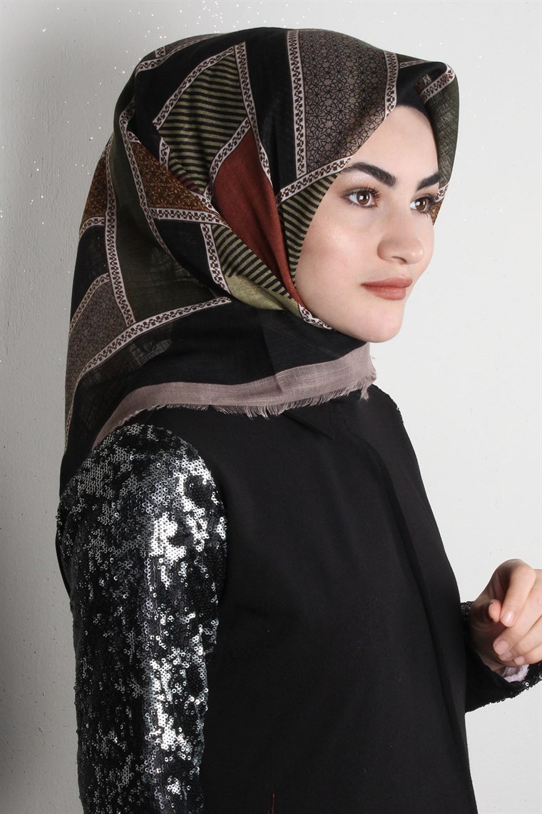 Pamuklu Trend Eşarp 1765-10