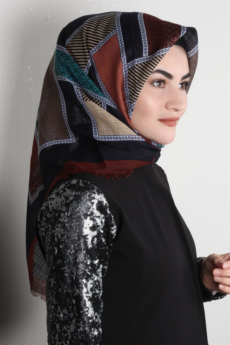 Pamuklu Trend Eşarp 1765-12