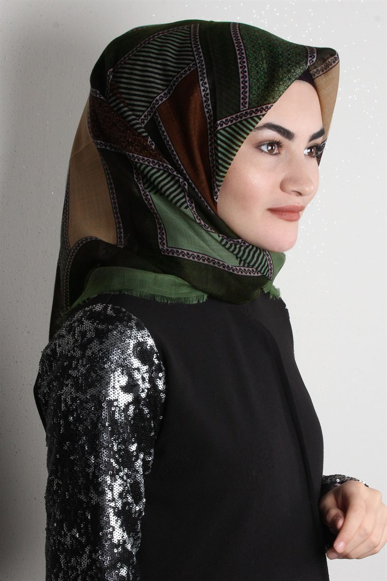 Pamuklu Trend Eşarp 1765-8