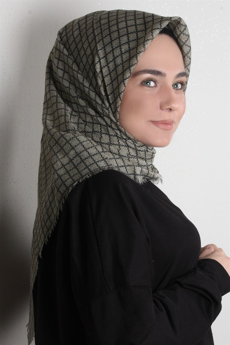 Pamuklu Trend Eşarp 1767-4