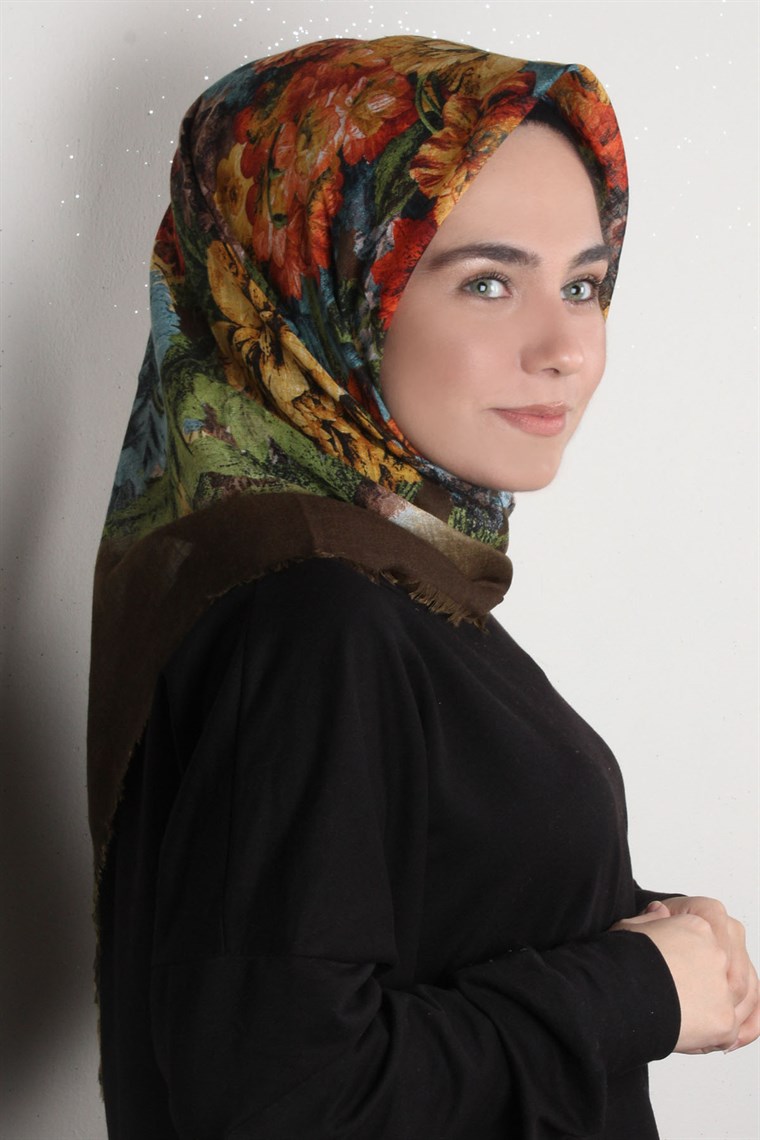 Pamuklu Trend Eşarp 1768-7