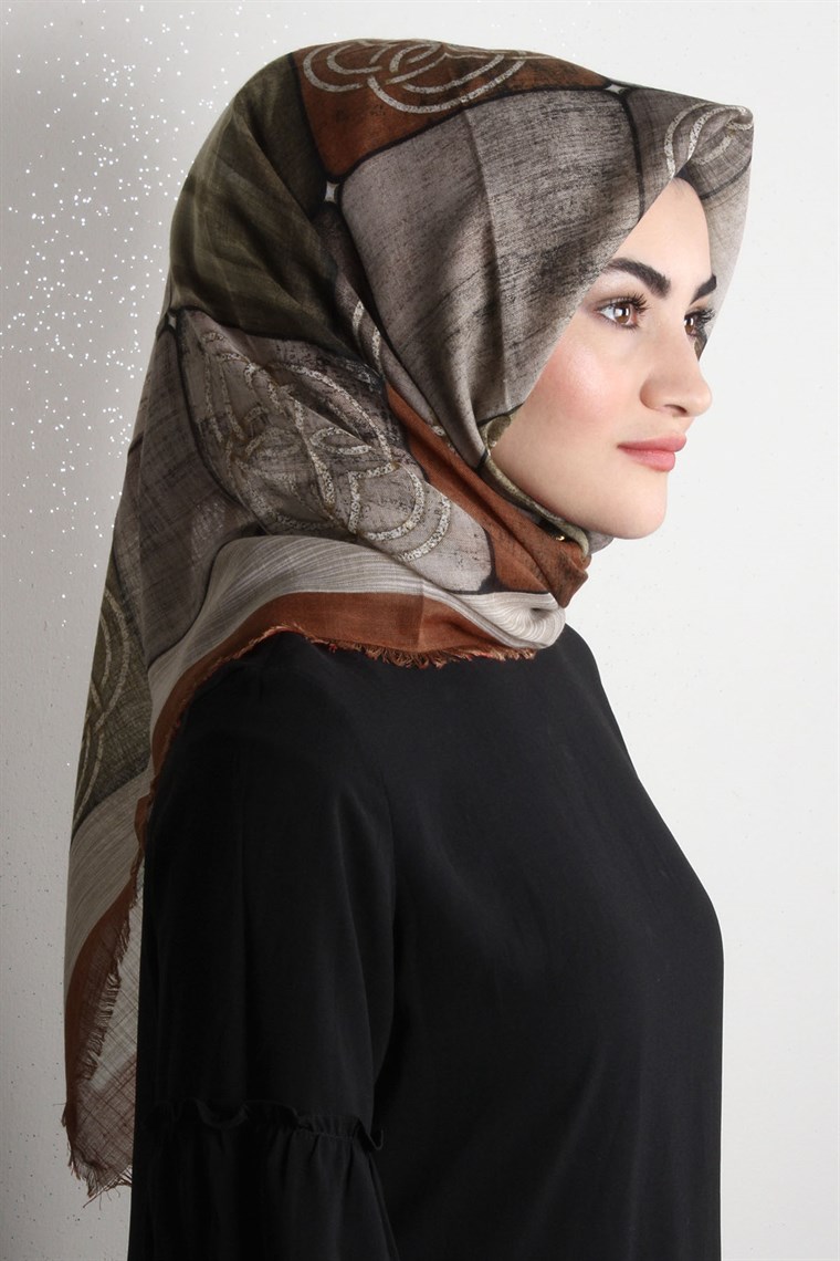 Pamuklu Trend Eşarp 1772-13