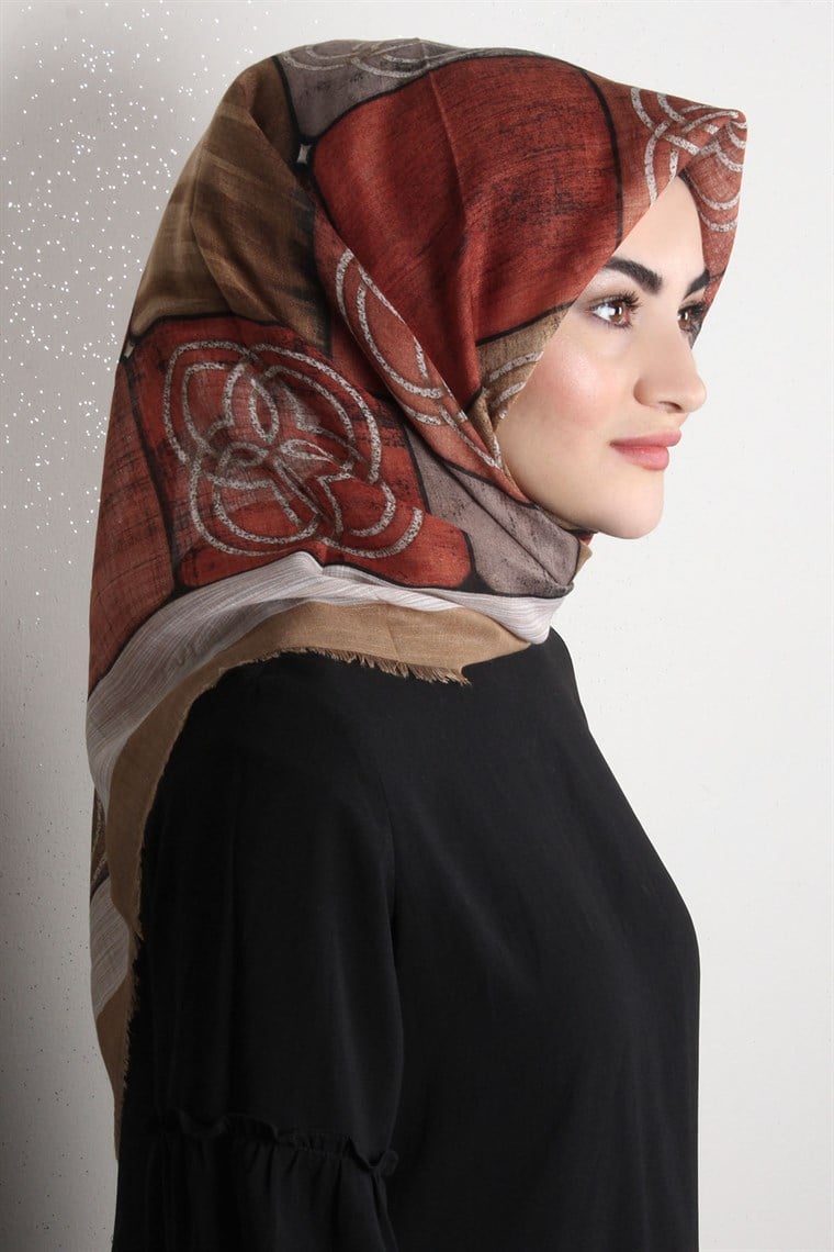 Pamuklu Trend Eşarp 1772-14