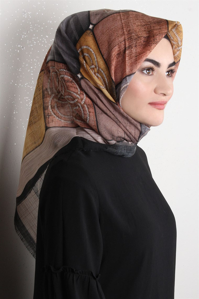 Pamuklu Trend Eşarp 1772-8