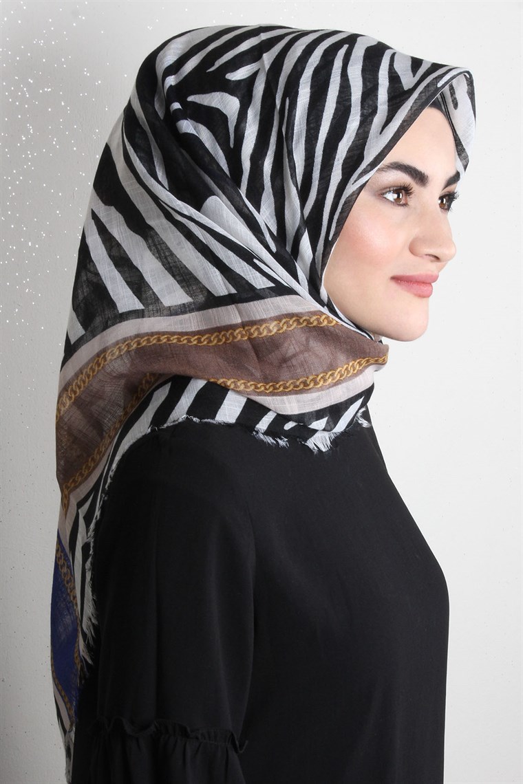 Pamuklu Trend Eşarp 1773-13