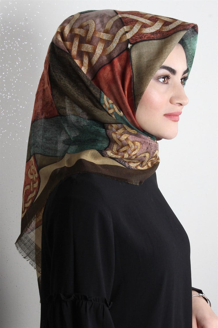 Pamuklu Trend Eşarp 1775-10