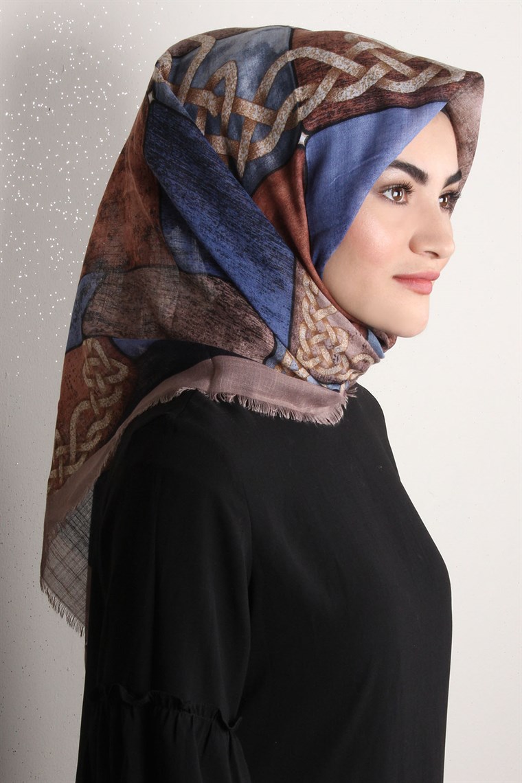 Pamuklu Trend Eşarp 1775-12