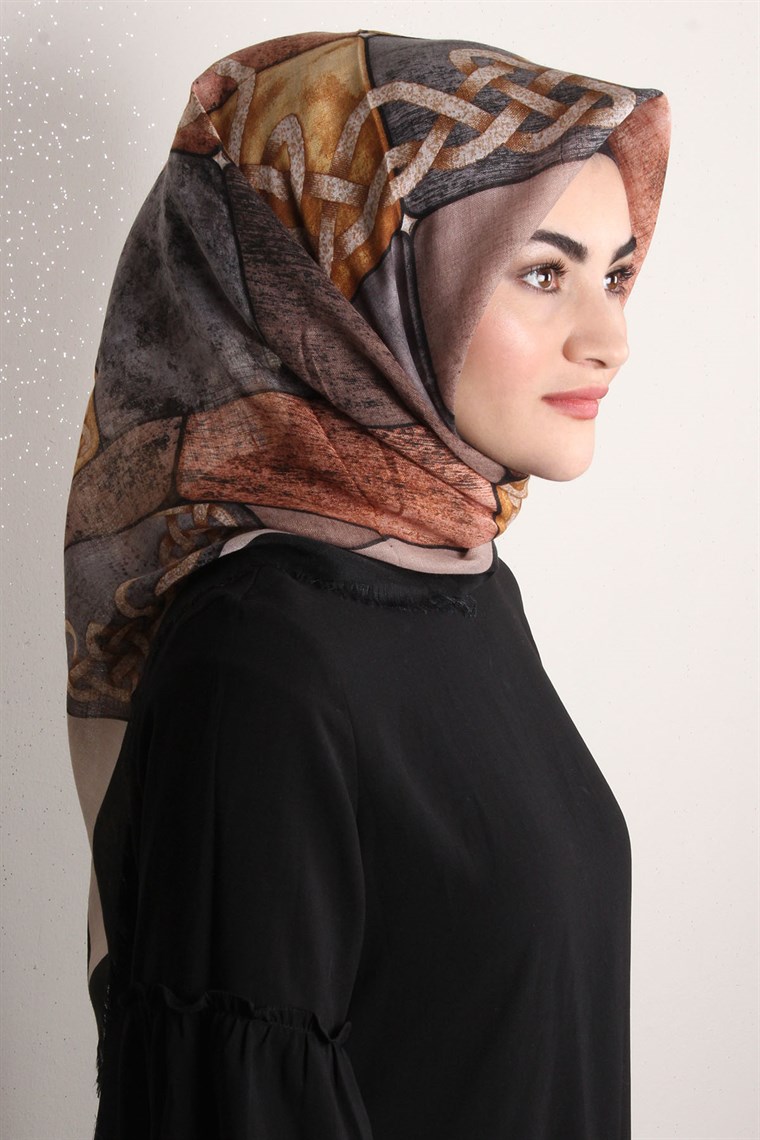 Pamuklu Trend Eşarp 1775-13