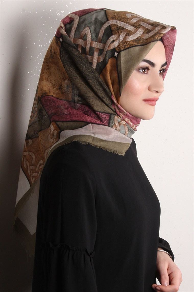 Pamuklu Trend Eşarp 1775-14