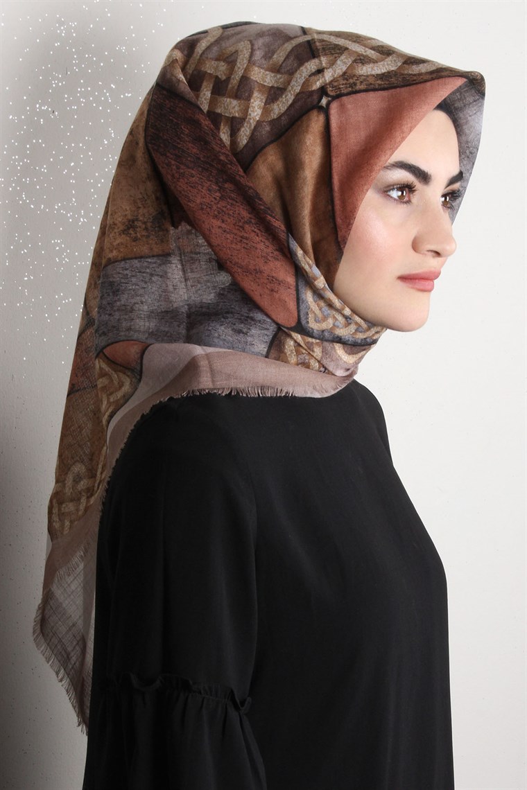 Pamuklu Trend Eşarp 1775-15