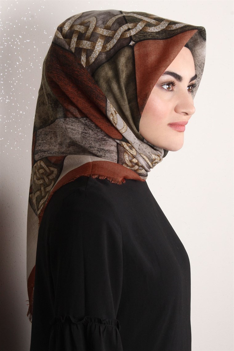 Pamuklu Trend Eşarp 1775-7