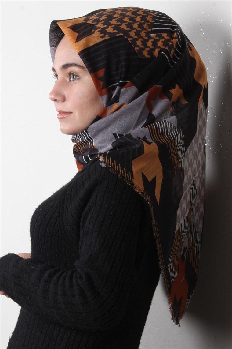 Pamuklu Trend Eşarp 1796-12