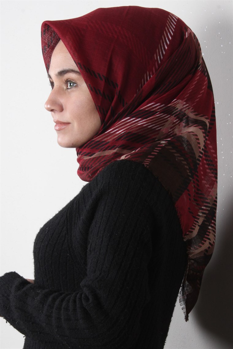 Pamuklu Trend Eşarp 1797-3